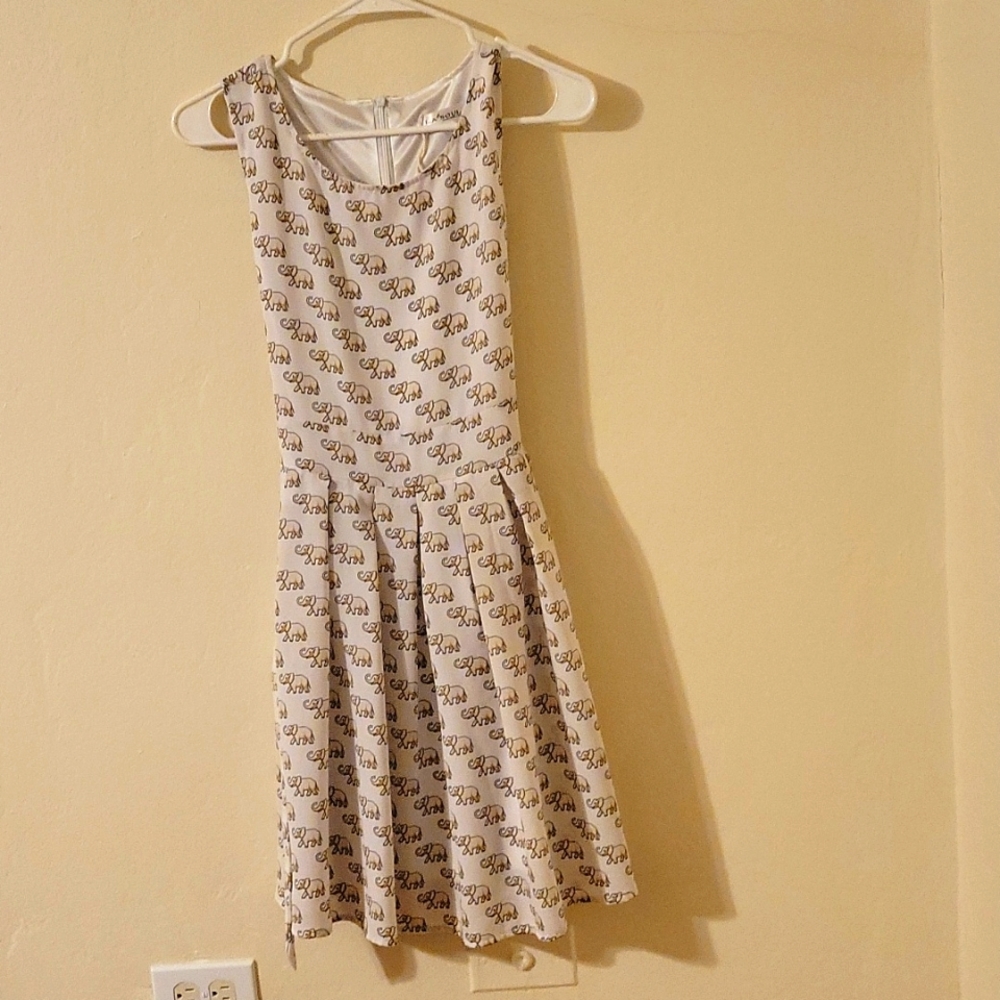 La Soul elephant print dress